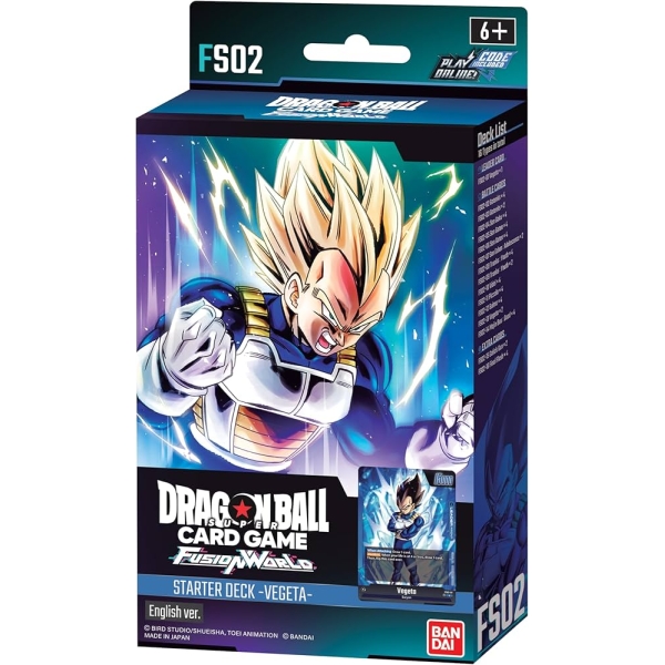 Dragon Ball Fusion World FS02 Starter Deck Vegeta - EN