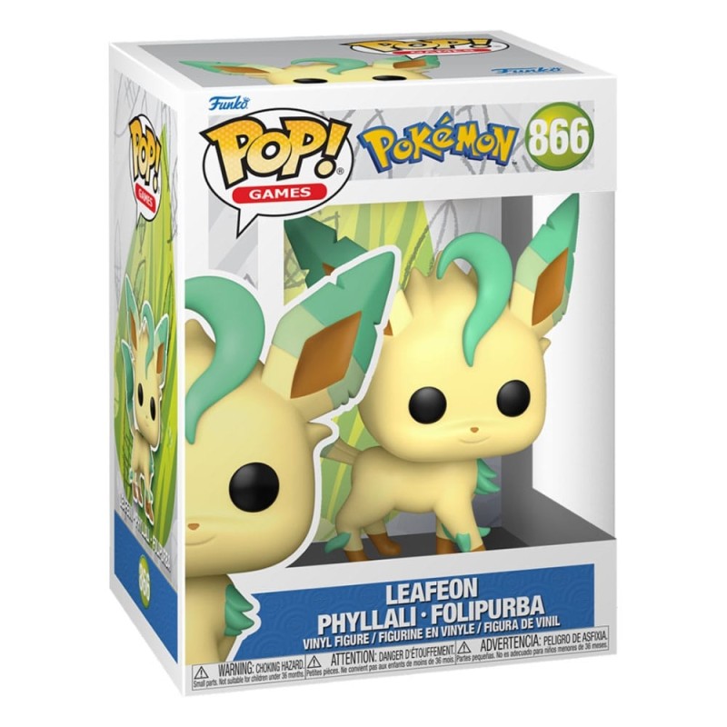 Funko Pop! Games: Pokemon - Leafeon 866 Funko Pop! Games: Pokemon - Leafeon 866