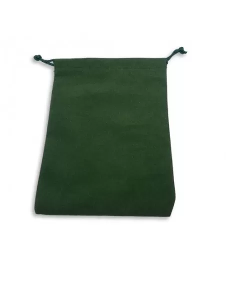 GREEN SUEDECLOTH DICE BAG GREEN SUEDECLOTH DICE BAG
