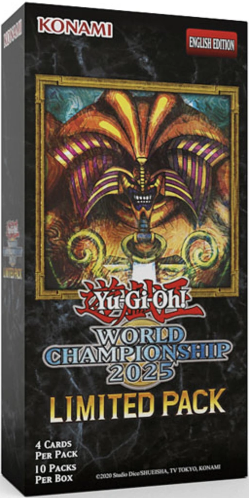 Yu-Gi-Oh! TCG Booster Display (10 boosters) – Limited Pack World Championship 2025 – EN Yu-Gi-Oh! TCG Booster Display (10 boosters) – Limited Pack World Championship 2025 – EN
