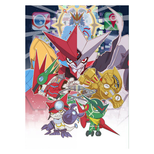 Digimon Card Game Sleeves Appmon 60ct