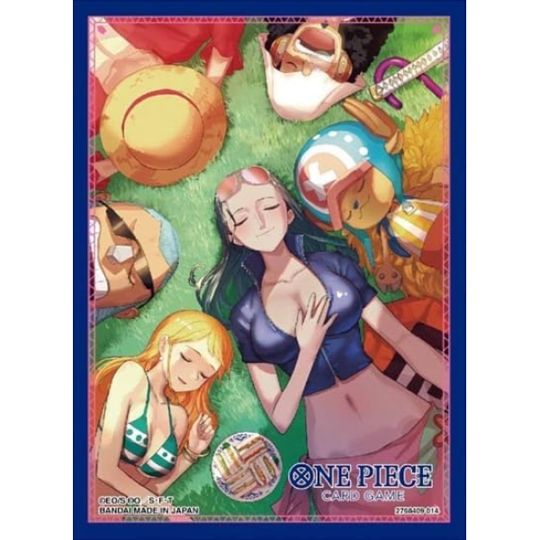 One Piece Card Game Sleeves Straw Hat Crew 70ct