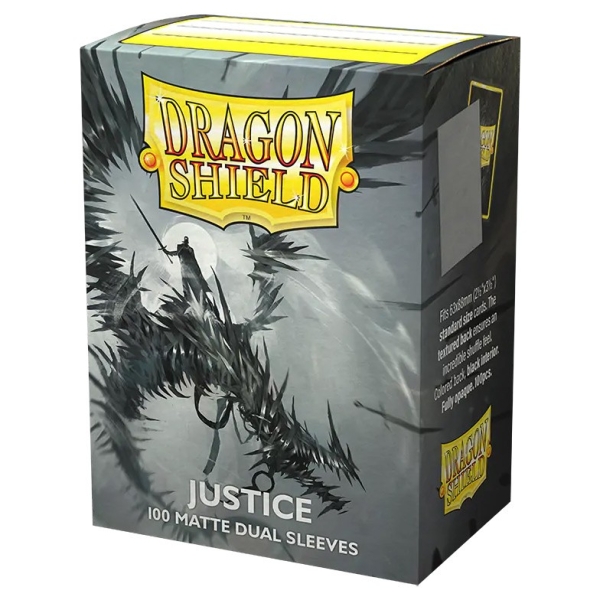 Dragon Shield Sleeves - Standard size - Matte Dual - Justice (100 Sleeves)