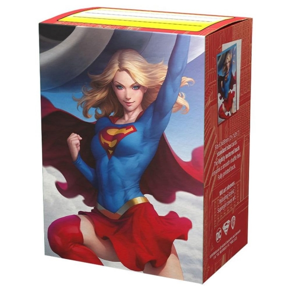 Dragon Shield Standard Size License Sleeves - Supergirl (100 Sleeves)