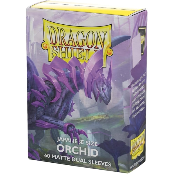 Dragon Shield Japanese size Dual Matte Sleeves - Orchid 'Emme' (60 Sleeves)