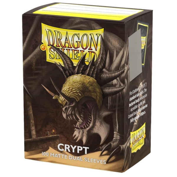 Dragon Shield Standard Matte Dual Sleeves - Crypt (100 Sleeves)
