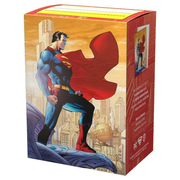 Dragon Shield Standard Size Sleeves - Superman 2 (100 Sleeves)
