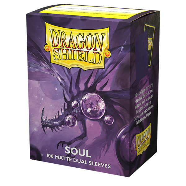 Dragon Shield Dual Matte Sleeves - Soul (100 Sleeves)