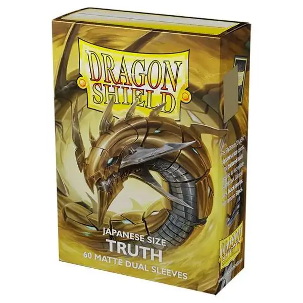 Dragon Shield Sleeves - Japanese size - Matte Dual - Truth (60 Sleeves)