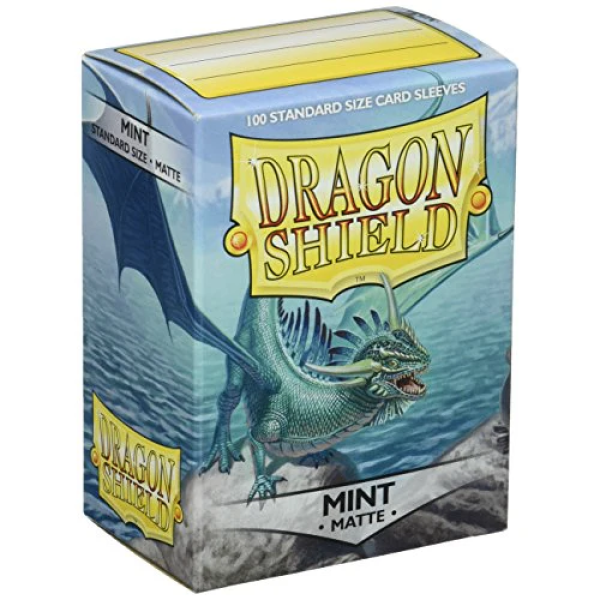 Dragon Shield Standard Sleeves - Matte Mint (100 Sleeves)