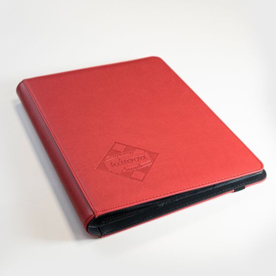 Kaissa 9-Pocket Pro-Binder - Red Kaissa 9-Pocket Pro-Binder - Red