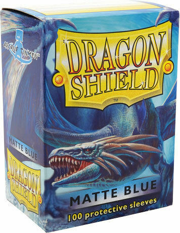 Dragon Shield Standard Sleeves - Matte Blue (100 Sleeves) Dragon Shield Standard Sleeves - Matte Blue (100 Sleeves)