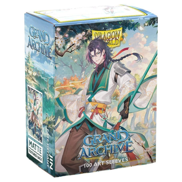 Dragon Shield Grand Archive Matte Art Sleeves Jin, Fate Defiant - Sleeves (CT100)