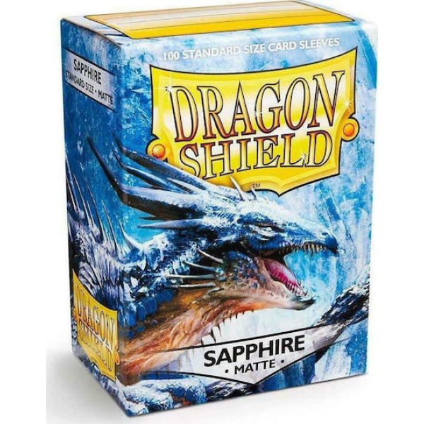 Dragon Shield Matte Sleeves - Sapphire (100 Sleeves)