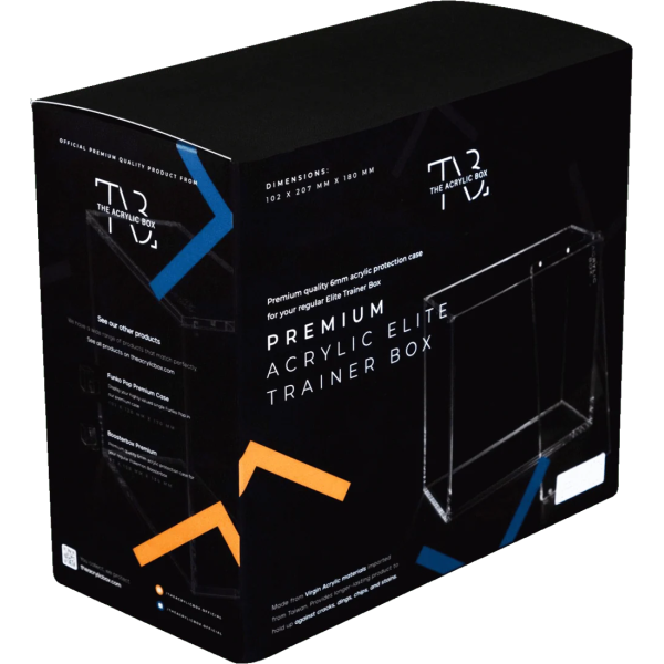 Elite Trainer Box Premium 6mm Acrylic Case
