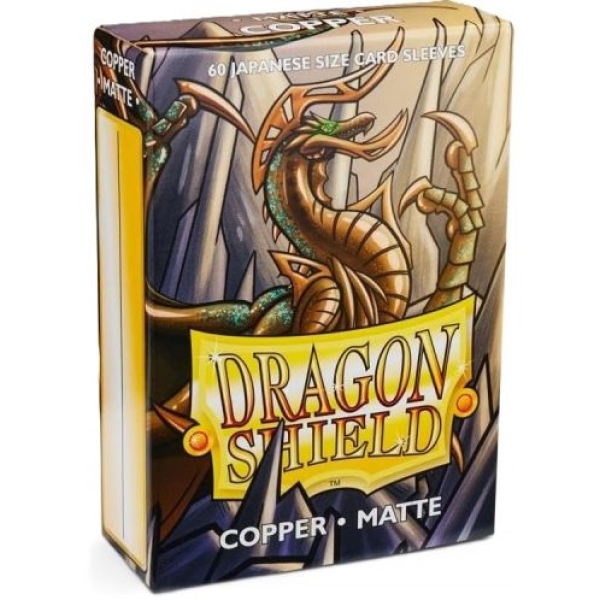 Dragon Shield Japanese Matte Sleeves - Copper 'Munay' (60 Sleeves)