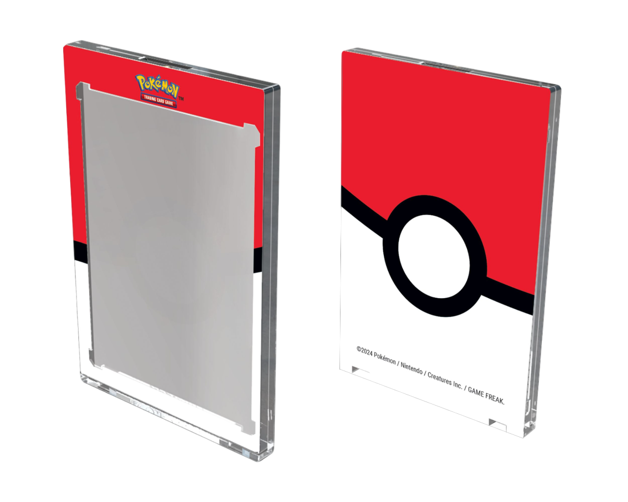 UP - Single 35 Pt ONE-TOUCH Edge - Poke Ball Printed Magnetic Card Holder for Pokemon UP - Single 35 Pt ONE-TOUCH Edge - Poke Ball Printed Magnetic Card Holder for Pokemon