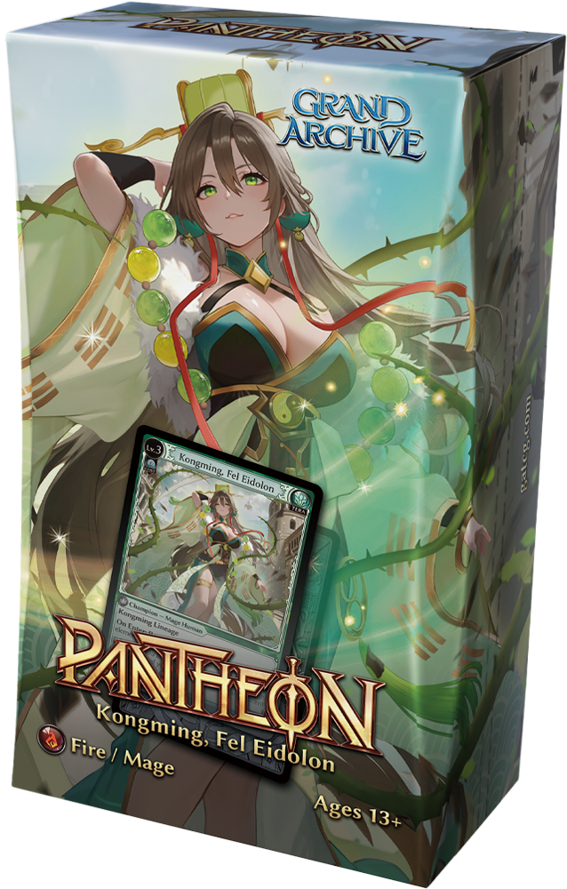 Grand Archive Radiant Origins Pantheon Deck Kongming - EN Grand Archive Radiant Origins Pantheon Deck Kongming - EN