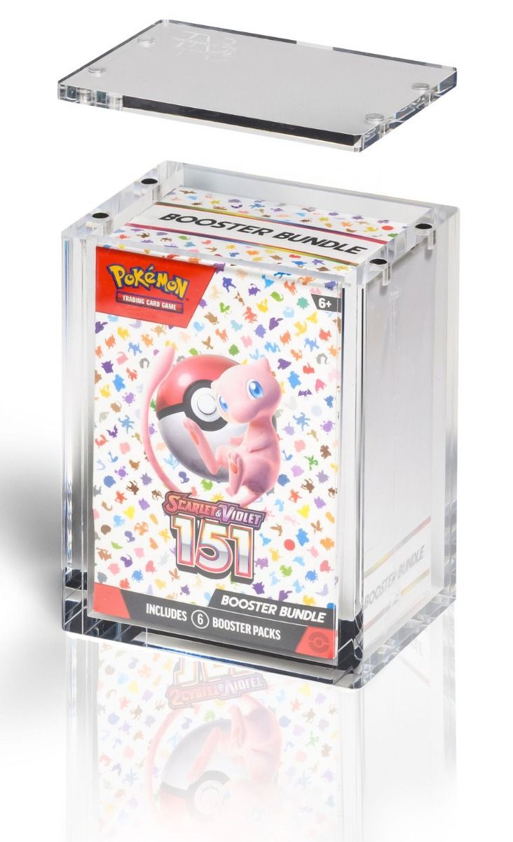Pokemon Booster Bundle Acrylic Case Pokemon Booster Bundle Acrylic Case - Image 2