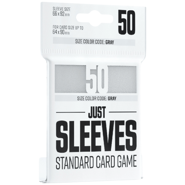 Just Sleeves - Standard Card Game White (50 Sleeves) Just Sleeves - Standard Card Game White (50 Sleeves)