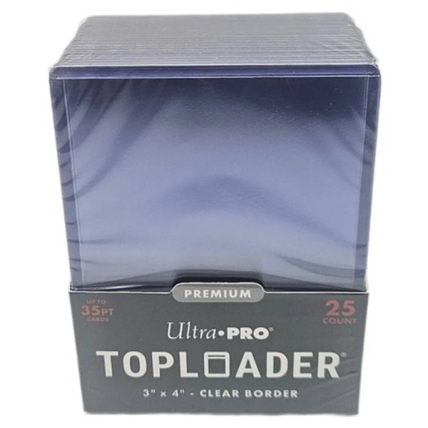 UP - Toploader - 3" x 4" Super Clear Premium (25 pieces)
