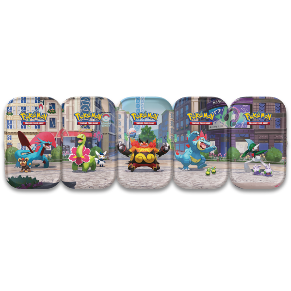 Pokemon Lumiose City Mini Tin - EN (Random 1 σχεδιο)
