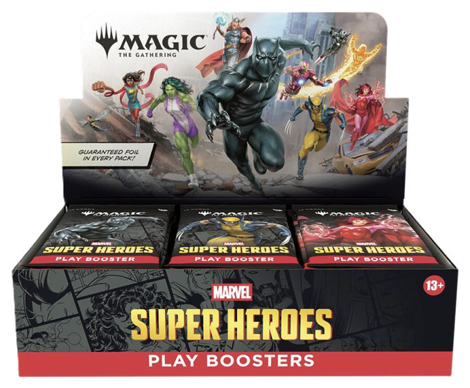 MTG Marvel Super Heroes Play Booster Box - EN