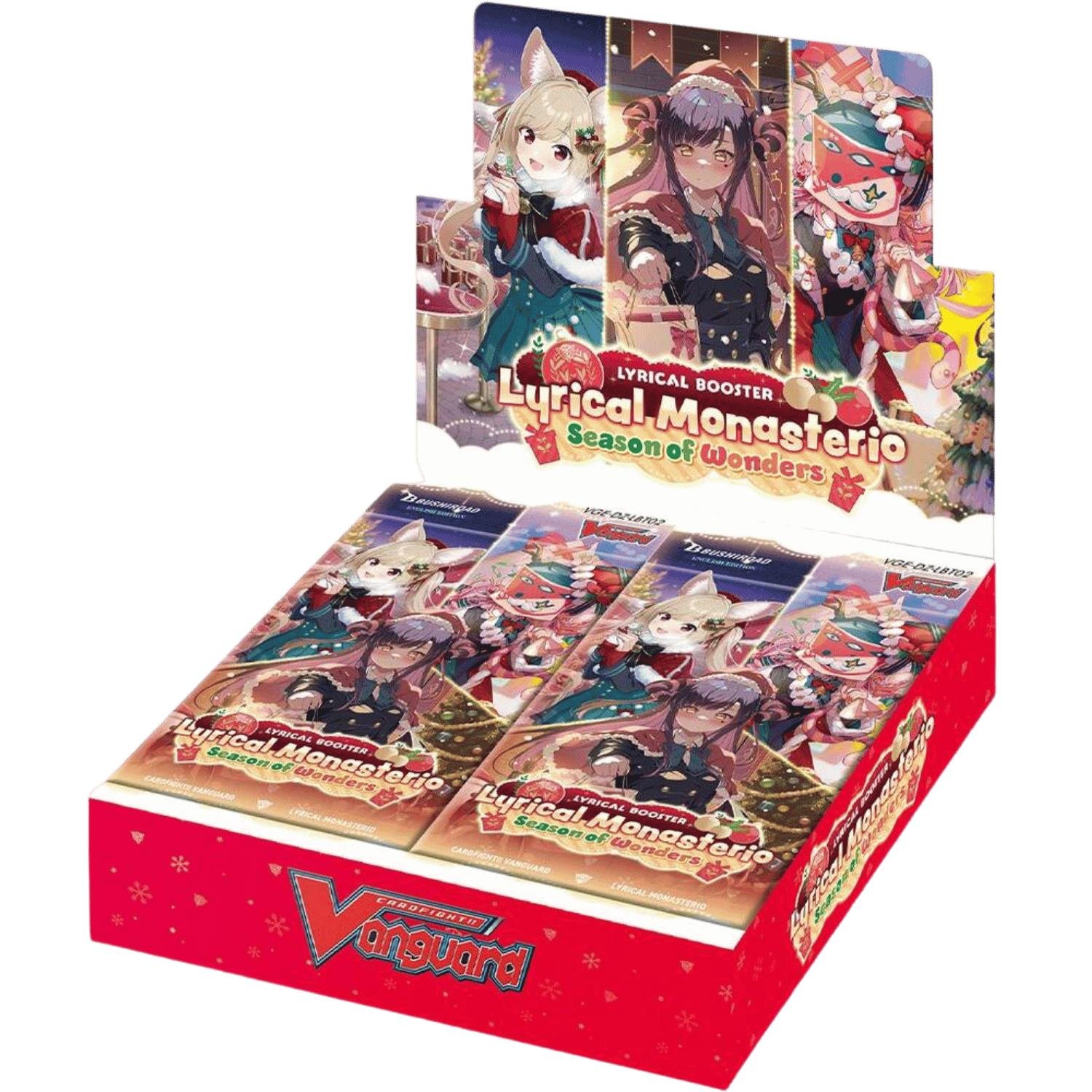 Cardfight!! Vanguard - Lyrical Monasterio Season of Wonders Lyrical Booster Display (16 Packs) - EN Cardfight!! Vanguard - Lyrical Monasterio Season of Wonders Lyrical Booster Display (16 Packs) - EN