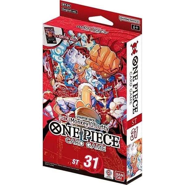 One Piece Card Game ST-31 Starter Deck - EN (RED Monkey.D.Luffy)
