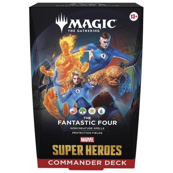 MTG Marvel Super Heroes - Commander Deck Display - EN (Fantastic Four)