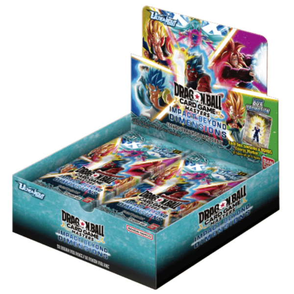 Dragon Ball Super Card Game Masters Impact Beyond Dimension BT31 Booster Display (24 Packs) - EN
