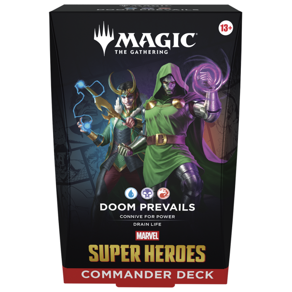 MTG Marvel Super Heroes - Commander Deck Display - EN (Doom Prevails)