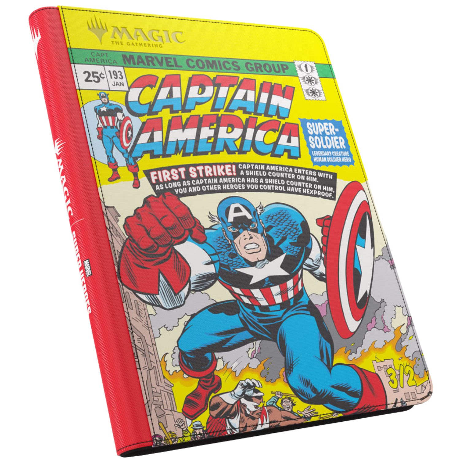 MTG| Marvel Super Heroes Zip- Up Album 18-Pocket - Captain America/Black Panther MTG| Marvel Super Heroes Zip- Up Album 18-Pocket - Captain America/Black Panther