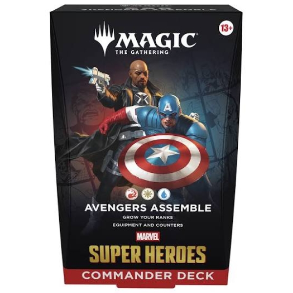 MTG Marvel Super Heroes - Commander Deck Display - EN (Avengers Assemble)