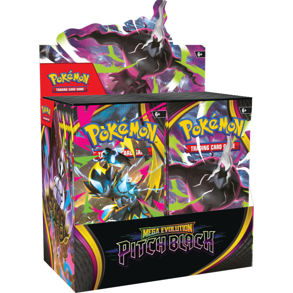 PKM Pitch Black Booster Box (36 Boosters) - EN