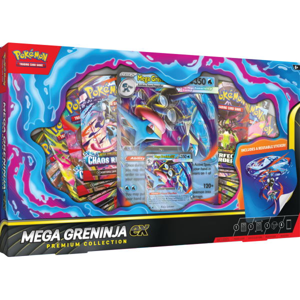 PKM Mega Greninja ex Premium Collection - EN