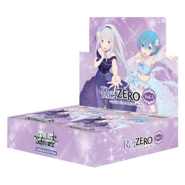 Weiss Schwarz - Re:ZERO -Starting Life in Another World- Vol.3 Booster Display (12 Packs) - EN
