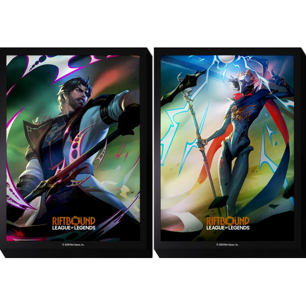 Riftbound: League of Legends TCG – Vendetta Art Sleeves: Jayce vs Viktor