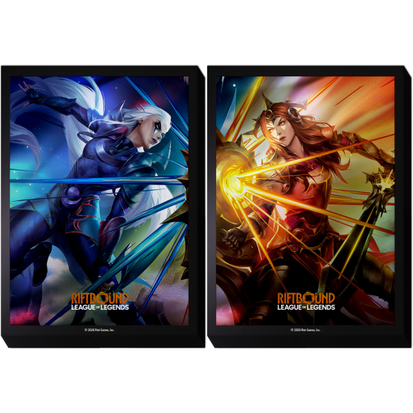 Riftbound: League of Legends TCG – Vendetta Art Sleeves: Diana vs Leona