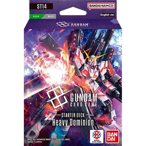 Gundam Card Game Starter Deck ST14 Heavy Dominion - EN
