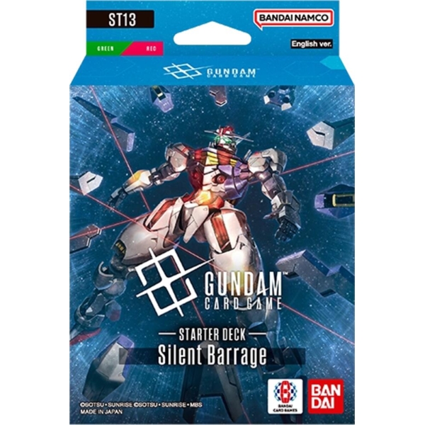 Gundam Card Game Starter Deck ST13 Silent Barrage - EN