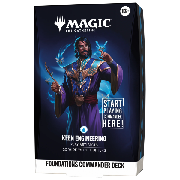 MTG - Foundations Starter Commander Deck (Keen Engineering) - EN