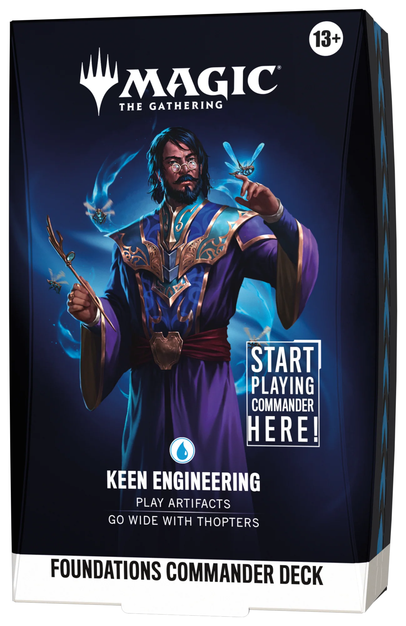 MTG - Foundations Starter Commander Deck (Keen Engineering) - EN MTG - Foundations Starter Commander Deck (Keen Engineering) - EN
