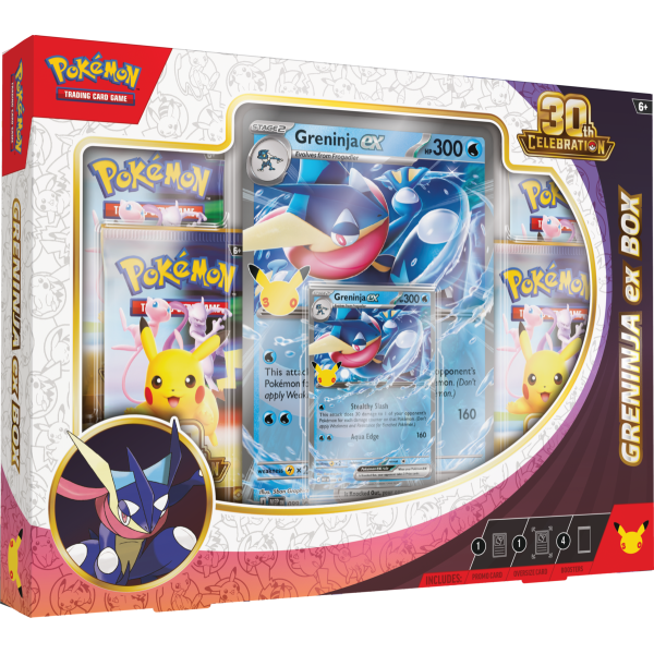 Pokemon 30th Celebration ex Box - EN (Greninja)