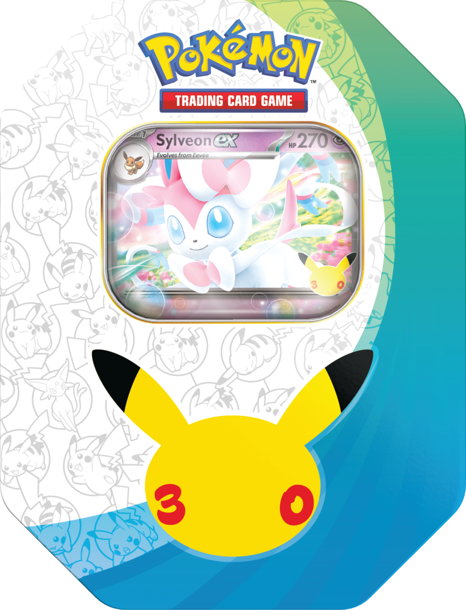 Pokemon 30th Celebration ex Tin - EN (Sylveon) Pokemon 30th Celebration ex Tin - EN (Sylveon)