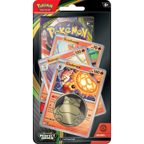 Pokemon Perfect Order Premium Checklane Blister  (Cinderace) – EN
