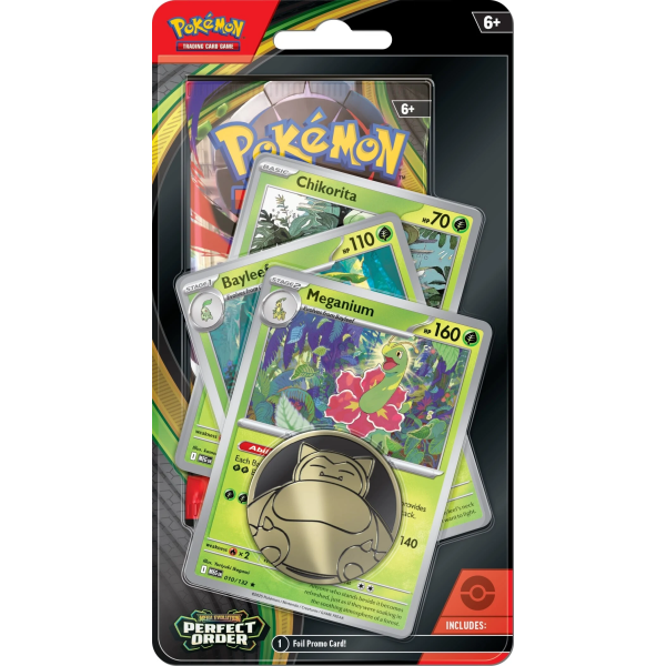 Pokemon Perfect Order Premium Checklane Blister  (Meganium) – EN