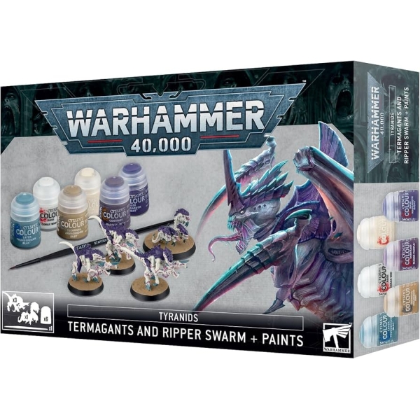 Warhammer 40000 - Termagants and Ripper Swarm + Paints Set