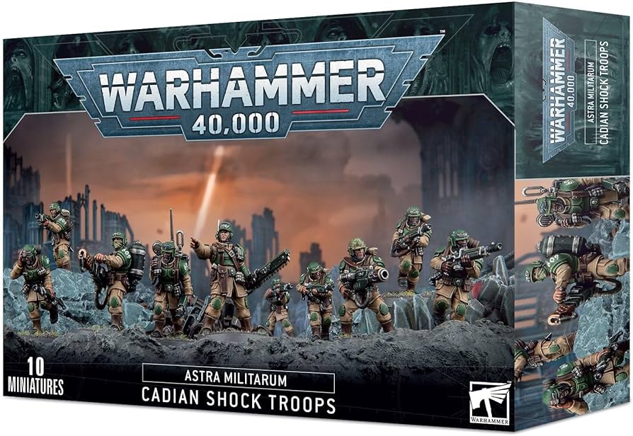 Warhammer ASTRA MILITARUM: CADIAN SHOCK TROOPS Warhammer ASTRA MILITARUM: CADIAN SHOCK TROOPS