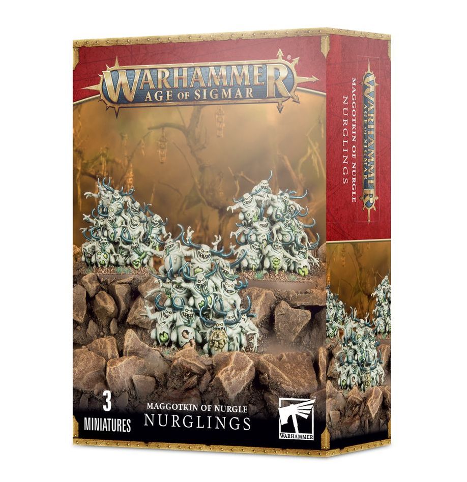 Warhammer MAGGOTKIN OF NURGLE: NURGLINGS Warhammer MAGGOTKIN OF NURGLE: NURGLINGS